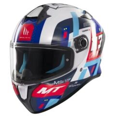 MT FULL FACE KASK FF106B TARGO S SERGİO GARCIA B5 PARLAK (L)