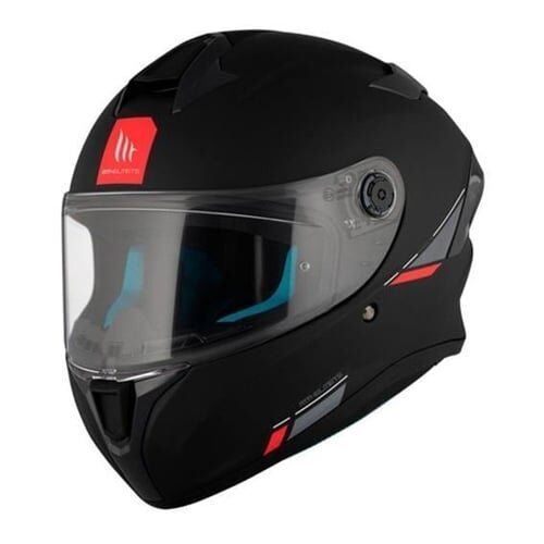 MT FULL FACE KASK FF106B TARGO S SOLİD A1 MAT (S)