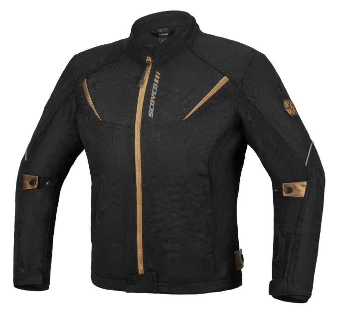 SCOYCO JK194 YAZLIK FİLELİ MONT BLACK (M)