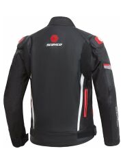 SCOYCO JK153 4 MEVSİM MONT KUMAŞ DERİ RED (M)