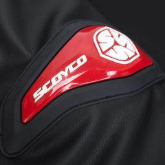 SCOYCO JK153 4 MEVSİM MONT KUMAŞ DERİ RED (XL)