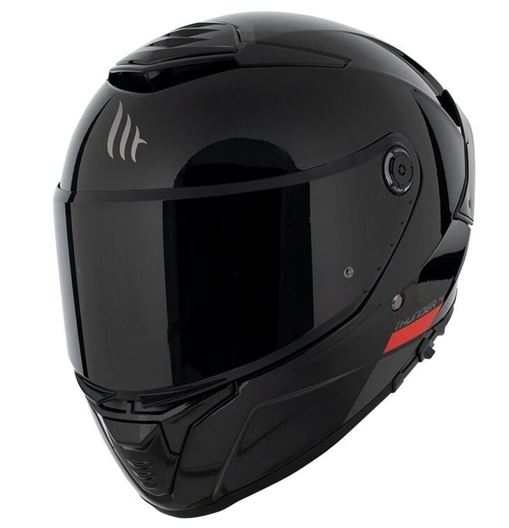 MT FULL FACE GÜNEŞ VİZÖRLÜ KASK FF118SV THUNDER 4 SV SOLİD A1 PARLAK SİYAH (M)