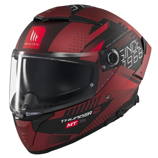 MT FULL FACE GÜNEŞ VİZÖRLÜ KASK FF118SV THUNDER 4 SV LUMİNENCE D5 MAT (L)