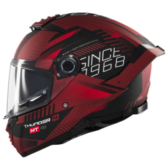 MT FULL FACE GÜNEŞ VİZÖRLÜ KASK FF118SV THUNDER 4 SV LUMİNENCE D5 MAT (L)