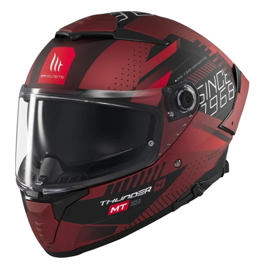 MT FULL FACE GÜNEŞ VİZÖRLÜ KASK FF118SV THUNDER 4 SV LUMİNENCE D5 MAT (XL)