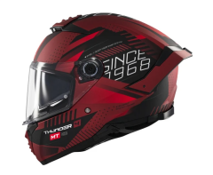 MT FULL FACE GÜNEŞ VİZÖRLÜ KASK FF118SV THUNDER 4 SV LUMİNENCE D5 MAT (XL)