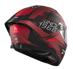 MT FULL FACE GÜNEŞ VİZÖRLÜ KASK FF118SV THUNDER 4 SV LUMİNENCE D5 MAT (XL)