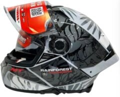 MT FULL FACE GÜNEŞ VİZÖRLÜ KASK FF118SV THUNDER 4 SV RAİNFORES T C2 PARLAK (M)