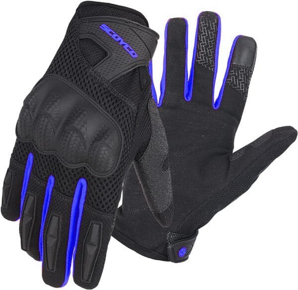 SCOYCO MC58 YAZLIK KORUMALI ELDİVEN BLUE (L)