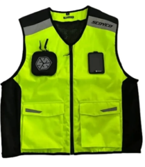 SCOYCO JK30 REFLEKTÖRLÜ YELEK (3XL)