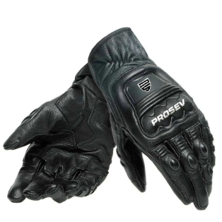 PROSEV GL60 DERİ TİTANYUM FULL KORUMALI ELDİVEN BLACK (XL)
