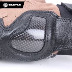 SCOYCO MC60 DERİ VE KELVAR KUMAŞ ELDİVEN (M)