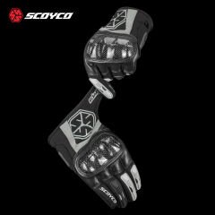 SCOYCO MC122 KARBON FİBER KORUMALI ELDİVEN BLACK (L)