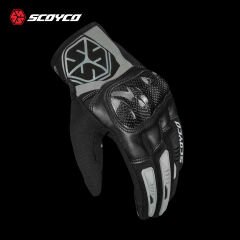 SCOYCO MC122 KARBON FİBER KORUMALI ELDİVEN BLACK (XL)
