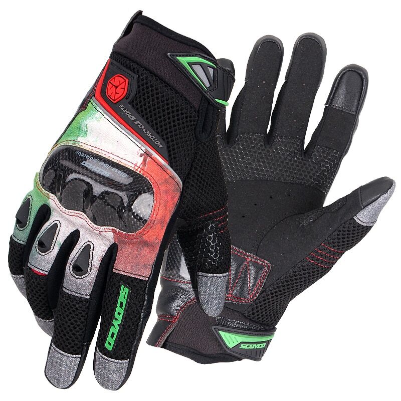 SCOYCO MC47 FULL KARBON KORUMALI ELDİVEN İTALYAN (XL)