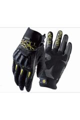 SCOYCO MC103 DERİ VE MİCRO FİBER KORUMALI ELDİVEN YELLOW (L)