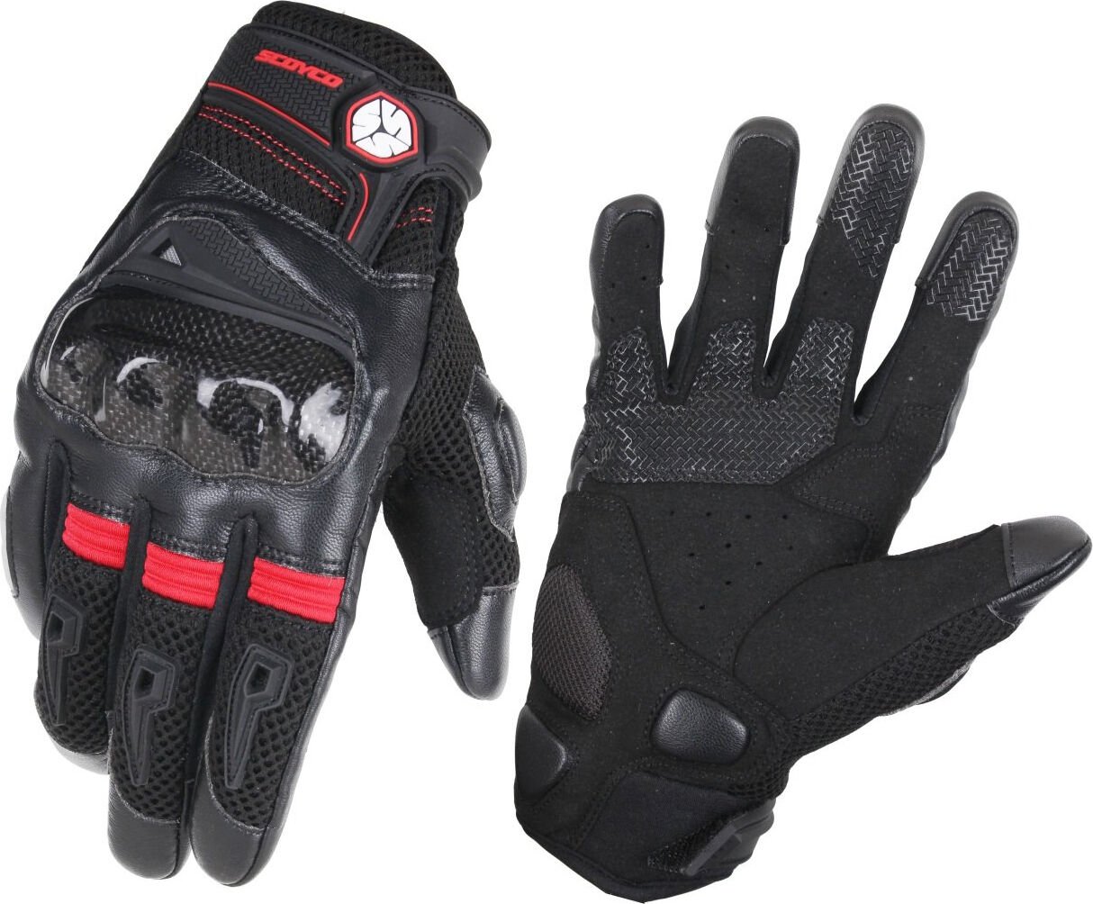 SCOYCO MC57 FULL KARBON KORUMALI ELDİVEN REFLEKTÖRLÜ (M)