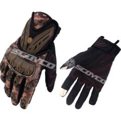 SCOYCO MC10 FULL KORUMALI ELDİVEN KAMUFLAJLI (L)