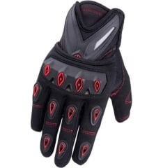 SCOYCO MC10 FULL KORUMALI ELDİVEN BLACK-RED (S)