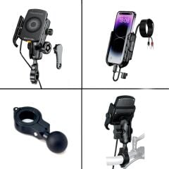 KNMASTER TT-600WU ÜNİVERSAL KABLOSUZ VE USB Lİ ŞARJLI TELEFON TUTUCU