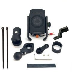 KNMASTER TT-600WU ÜNİVERSAL KABLOSUZ VE USB Lİ ŞARJLI TELEFON TUTUCU