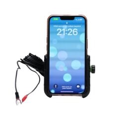 KNMASTER TT-650WU TİTREŞİM ENGELLEYİCİ USB'Lİ ÜNİVERSAL TELEFON TUTUCU