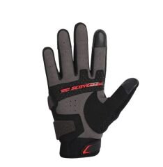 SCOYCO MC117W FULL KORUMALI BAYAN ELDİVEN BLACK-RED (M)