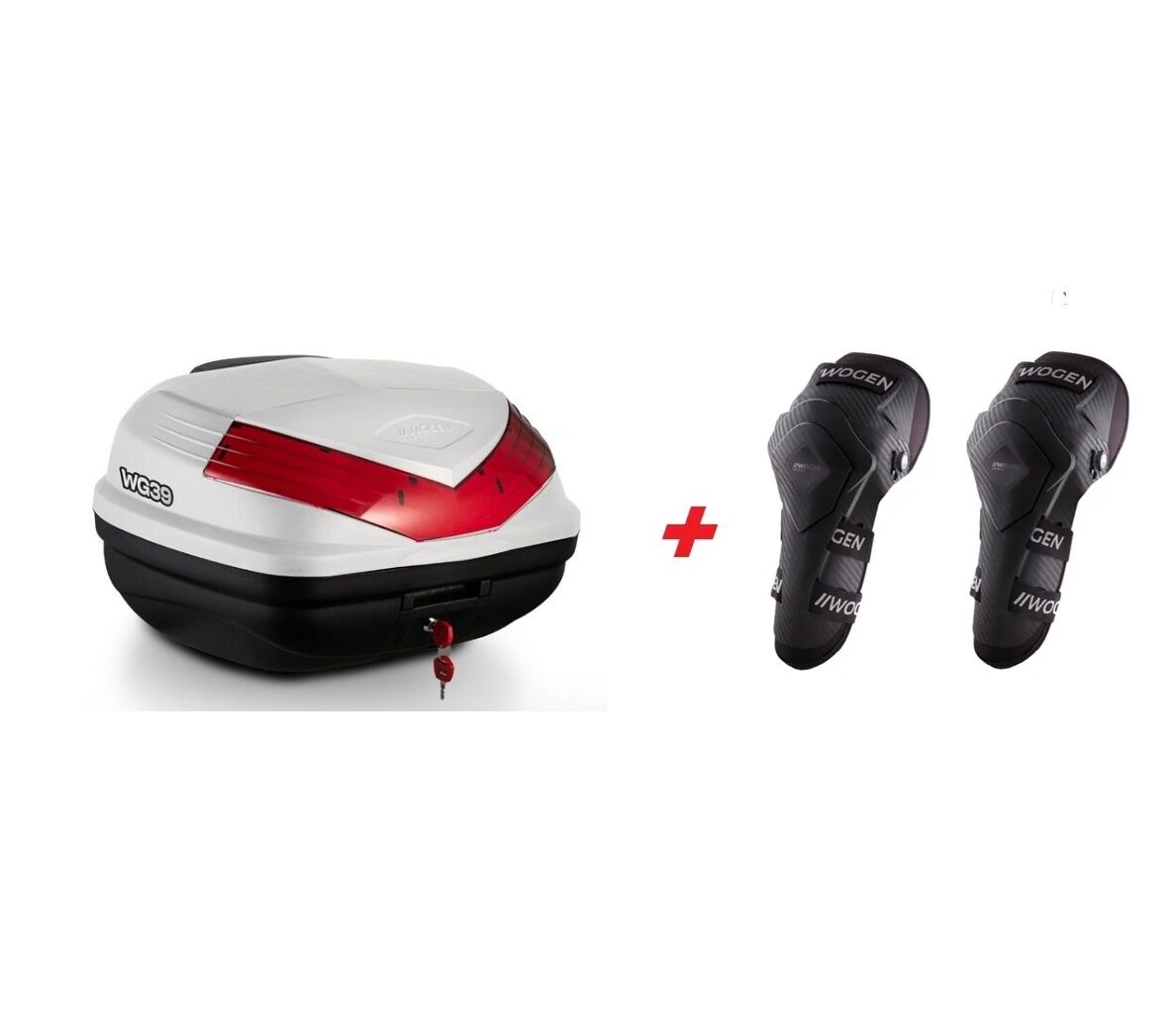 WOGEN WG50 ARKA ÇANTA 50 L SIRT DAYAMALI PREMİUM (BEYAZ) + KARBON DİZLİK HEDİYELİ