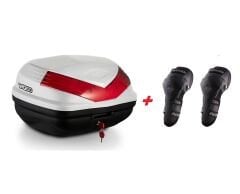 WOGEN WG50 ARKA ÇANTA 50 L BASİC (BEYAZ) + KARBON DİZLİK HEDİYELİ
