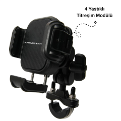 KNMASTER TT-870 GİDON VE AYNA BAĞLANTILI TİTREŞİM ÖNLEYİCİ TELEFON TUTUCU