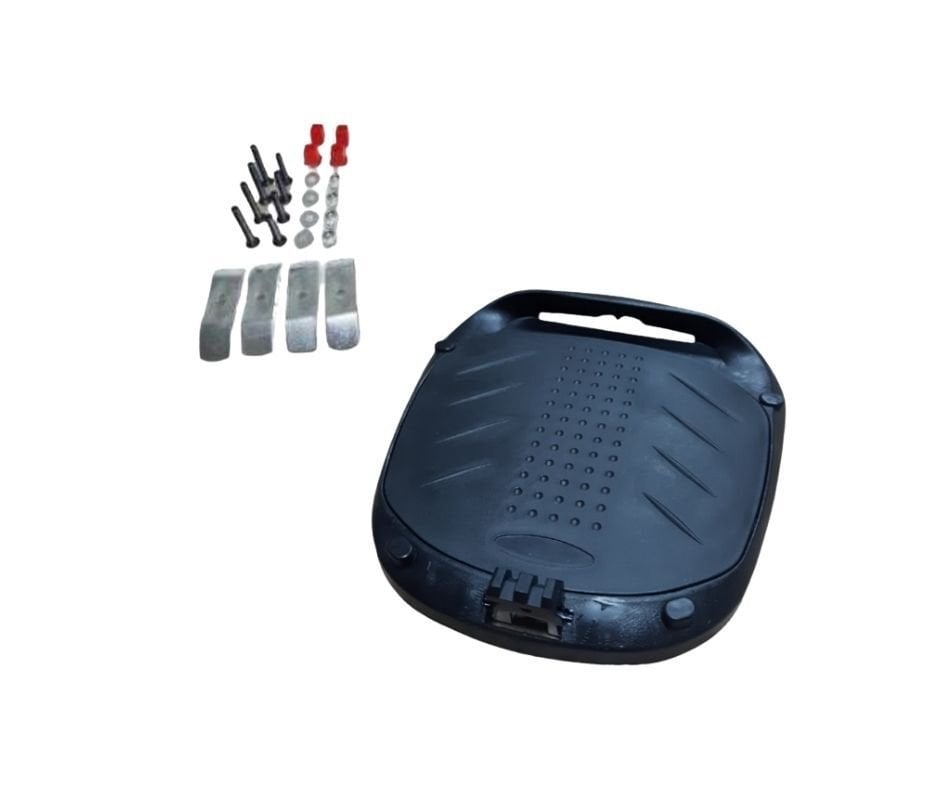 WOGEN 33 LİTRE MOTOSİKLET ARKA ÇANTA ALT BAĞLANTI TABLASI KOMPLE
