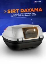 WOGEN WG50 ARKA ÇANTA 50 L SIRT DAYAMALI PREMİUM (BEYAZ)