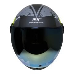 MTS FX-101 YARIM KASK NEON CAMO (S)