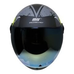 MTS FX-101 YARIM KASK NEON CAMO (XL)