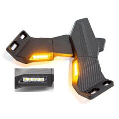 MTS MP36 LEDLİ KARBON KANAT AYNA TAKIM