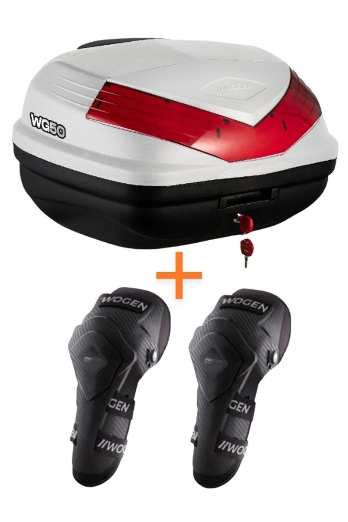 Arka Çanta 50 Litre Sırt Dayamalı Premium (BEYAZ) + Karbon Dizlik Hediye