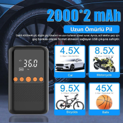 MTS CZK-5621 ŞARJLI LASTİK ŞİŞİRME CİHAZI (HAVA POMPASI)