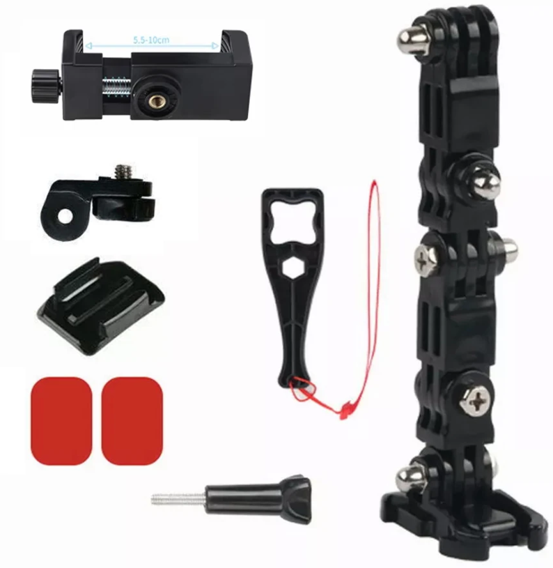 MTS XT91 KASK TELEFON VE AKSİYON KAMERASI TUTUCU (FULL FACE)