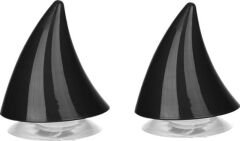 JİEKAİ KB KASK BOYNUZU BÜYÜK MODEL SİYAH