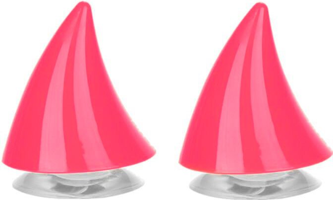 JİEKAİ KB KASK BOYNUZU BÜYÜK MODEL PEMBE