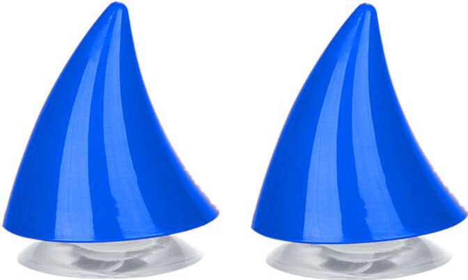 JİEKAİ KB KASK BOYNUZU BÜYÜK MODEL MAVİ