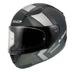 LS2 RAPİD 2 FULL FACE KASK EXTRA MAT SİYAH-GRİ (S)