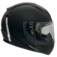 LS2 RAPİD 2 FULL FACE KASK EXTRA MAT SİYAH-GRİ (M)