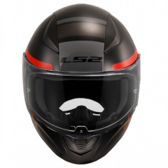 LS2 RAPİD 2 FULL FACE KASK CHOS SİYAH-KIRMIZI (M)