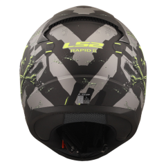 LS2 RAPİD 2 FULL FACE KASK PİRATES TİTANYUM (S)