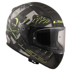 LS2 RAPİD 2 FULL FACE KASK PiRATES TİTANYUM (2XL)