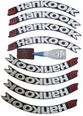 HANKOOK LASTİK YAZISI SERİ 8 ADET