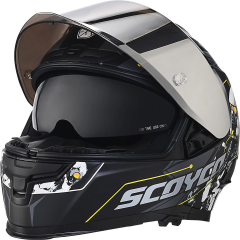 SCOYCO FF-871 FULL FACE KASK GÜNEŞ VİZÖRLÜ CYBER (XL)