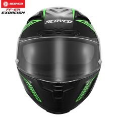 SCOYCO FF-871 FULL FACE KASK GÜNEŞ VİZÖRLÜ EXORCISM (S)