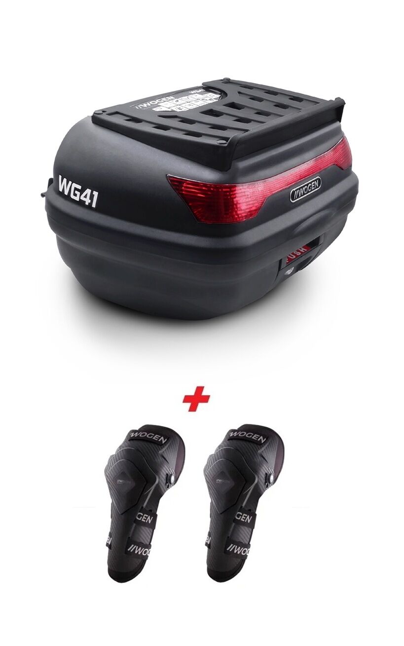 WOGEN WG41 BASİC ARKA ÇANTA 41 LİTRE (SİYAH) + KARBON DİZLİK HEDİYE